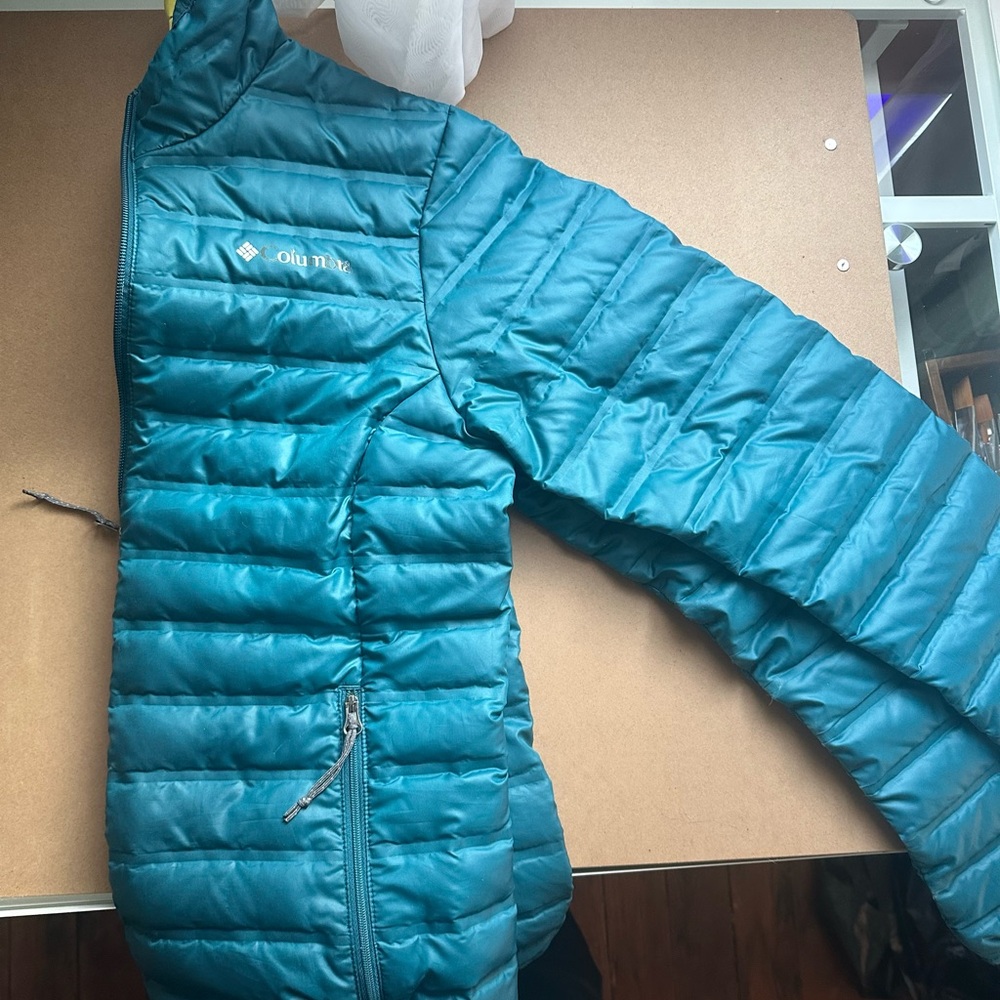 Columbia Lime Green Jacket